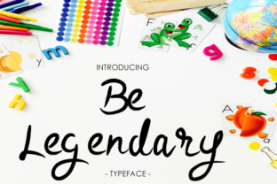 Be Legendary: A Bold Cursive Font for Feminine and Stylish Designs