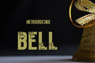 Bell: A Festive Font with Unique Character for Creative Projects