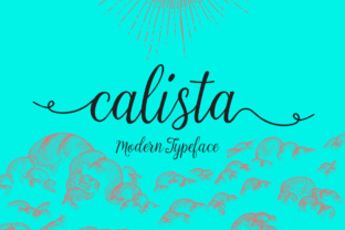 Calista: A Versatile Handwritten Calligraphy Font for Modern Design