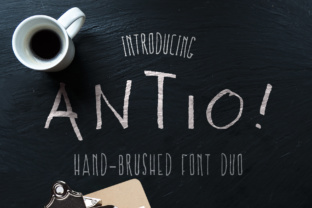 Discover the Charm of Antio Duo: A Stylish Typographic Combination