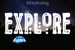 Explore the Unique Appeal of the Explore Font