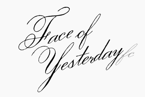 Face of Yesterday: A Timeless Calligraphy Font