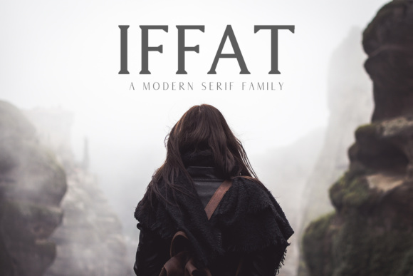 Iffat: A Versatile Serif Font for Creative Projects