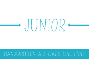 Junior: A Playful, Handwritten Serif Font for Creative Projects