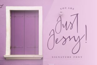 Just Jessy: The Elegant Font That Elevates Your Brand