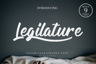 Legilature: A Modern Calligraphy Font for Creative Expression