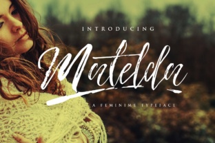 Matelda: A Handwritten Script with Rustic Charm