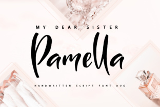 Sister Pamella Font Duo for Stylish Design