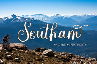 Southam: A Modern Script Font for Elegant Design