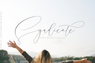 Syndicate: A Modern Calligraphy Font for Elegant Design