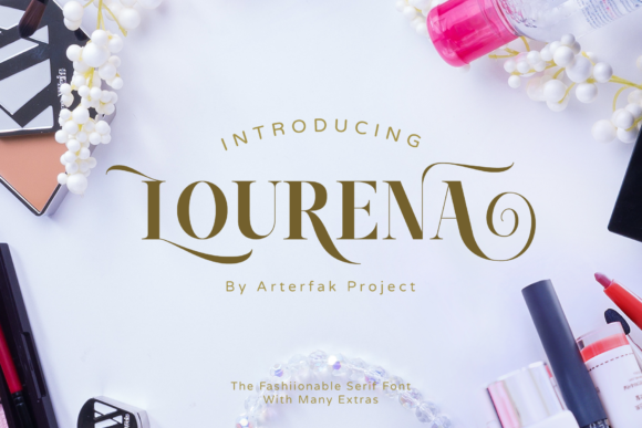 The Lourena Font: A Stylish Choice for Elegant Designs