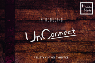 UnConnect: A Rustic Handmade Font for Versatile Design Projects